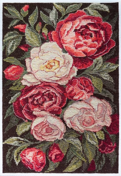 Borduurpakket ABRIS ART - Velvet Feelings - Fluwelen Gevoelens - Level: moeilijk