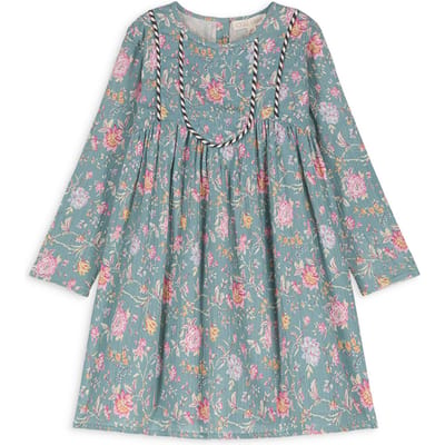 Louise Misha Dress Roulotta Blue Rosa Damascena Size: 12M | Dresses Outlet | Unisex | Blauw