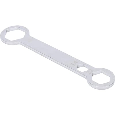 14mm X 22mm X 32mm Combinatie As Sleutel Verwijderingsgereedschap voor het Demonteren van de Meeste Motorfietsen Voor- en Achterassen white