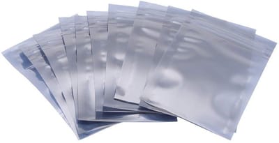 Dailygoody - Antistatische Ritszakken - Elektronische Accessoires - Waterdicht en Antistatisch - 6 x 9 Cm - 100 Stuks - Ideaal voor Verpakking