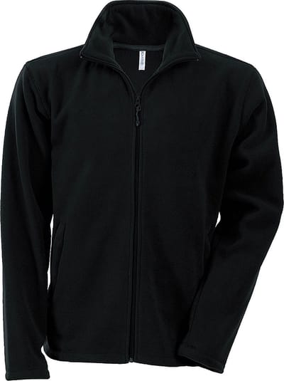 Kariban Heren Falco Full Zip Anti Pill Fleece Jasje (Zwart)