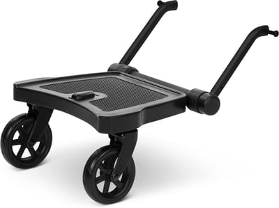 Treeplank Ride On 2 - voor kinderwagens - tot 20 kg - zwart