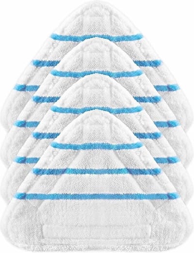 Jumalu Stoomreiniger Doeken 4 Stuks – Geschikt voor Lidl Silvercrest & Vileda Steam Mop – Microvezel Mop Pad Navulling – Vervangende Dweil Set