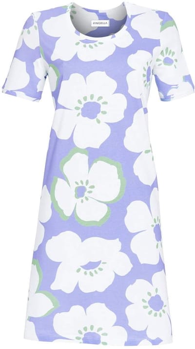 Ringella – Sweet Dreams – Nachtkleed – 5211061 – Bright Blue – Maat 46