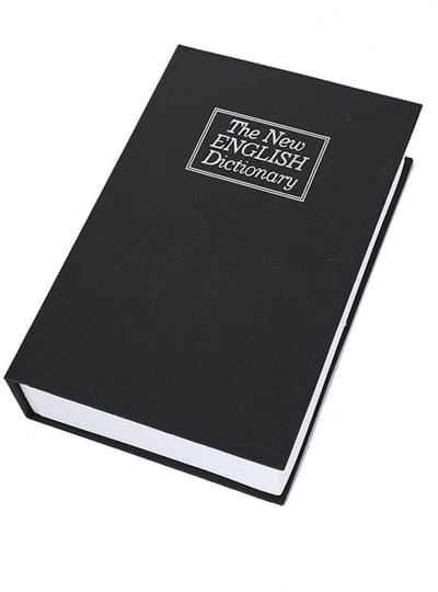 Boekenkast met Cijferslot voor Thuis - Veilig Geld, Sleutels, Documenten en Sieraden Opslag