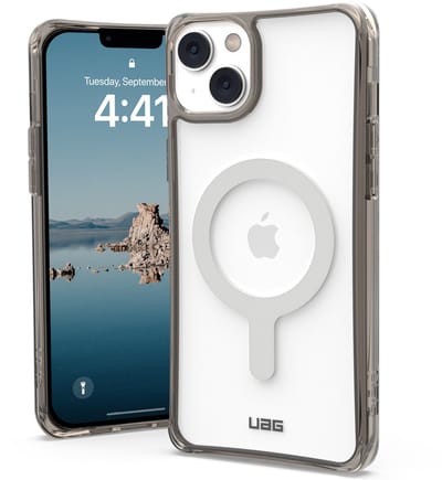 UAG - Plyo Mag Hoesje geschikt voor iPhone 14 Plus - ash grijs | ash grijs