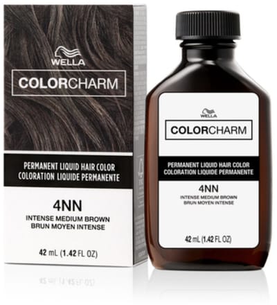 Wella Color Charm Permanent Liquid Haircolour - 4NN - Intense Medium Brown