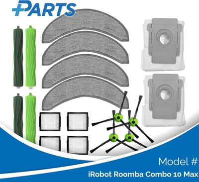 iRobot Roomba Combo 10 Max Onderhoudsset (Plus.Parts® alternatief voor 4812261 / 4812262)