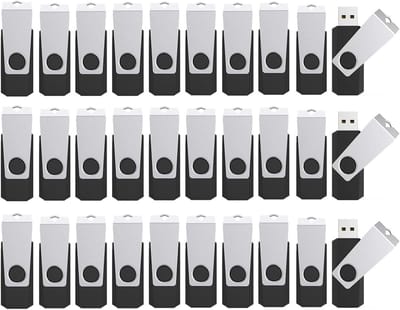 50 Stuks USB 2.0 Flashdrives 4GB – Bulk Pakket Geheugensticks voor Bedrijven en Evenementen