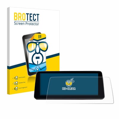 BROTECT - Screenprotector voor BMW 5 G30/G31 Facelift 2020 12.3" - Folie Beschermfolie transparant
