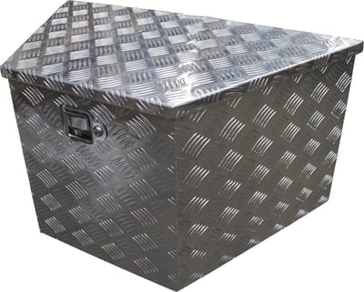 Disselbak Novio - Aluminium kist - Disselkist aanhanger - 864x482x457 mm - Inclusief kofferslot