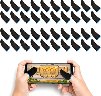 40 Stuks Vinger Mouwen voor Mobiele Games - Touchscreen Controller Hoezen voor Gaming, Geschikt voor Alle Spellen en Apparaten