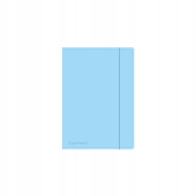 Coolpack A4 Kaart met Elastiek Pastel Poeder Blauw