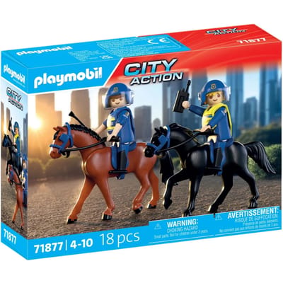 PLAYMOBIL Action Heroes: Politie te paard - 71877