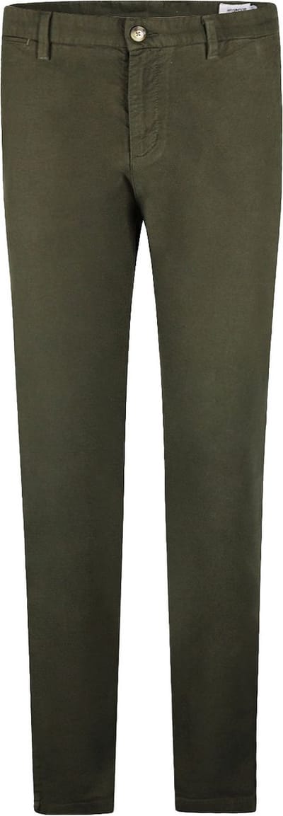 McGregor Chino Moleskin Olijfgroen - Maat W 30 - L 32 - Heren