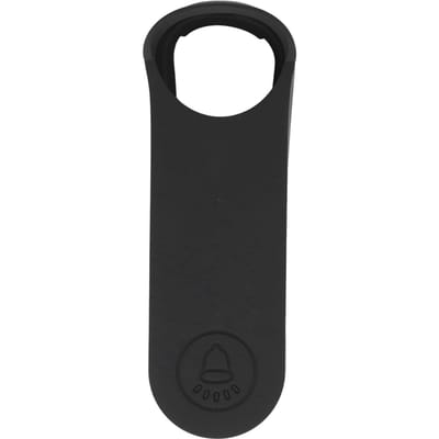 Deurbel Siliconen Hoes voor GoogleNest Deurbel Beschermhoes Stofdichte Hoes Accessoires Zwart zwart