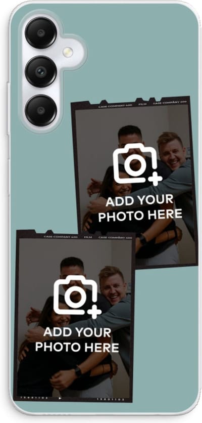 Gepersonaliseerd - Case Company® - Hoesje geschikt voor Samsung Galaxy A05s hoesje - Polaroid Zwart - Soft Cover Telefoonhoesje - Bescherming aan alle Kanten en Schermrand