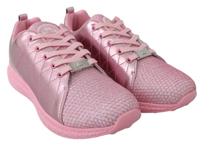 Plein Sport Vrouwen Roze Blush Polyester Runner Gisella Sneakers Schoenen