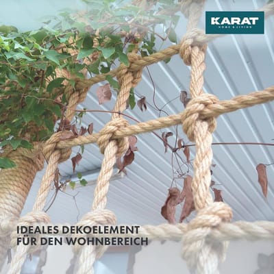 Natuurlijk Jute Touw 20 Meter 10mm Dik Touw voor Tuin Decoratie Knutselen en Sport