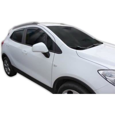 Luchtafweerders - SCOUTT - Opel Mokka/Mokka X - Gekleurd - Versterkt Acryl - Eenvoudige Installatie