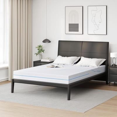 Matras - Schuimmatras topper - Comfortabel slapen - 7 comfort zones - 140 x 200 cm - Wit