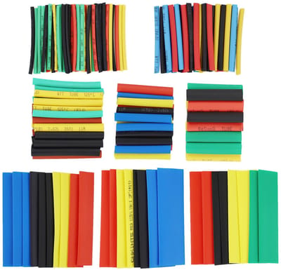 Warmtekrimpbuis 164 stuks - 5 kleuren - 8 maten - Perfect voor elektrische isolatie - ShopVlot