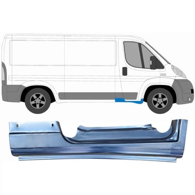 Reparatie dorpel voorste deuren voor Citroen Jumper 2006-2025 / Rechts