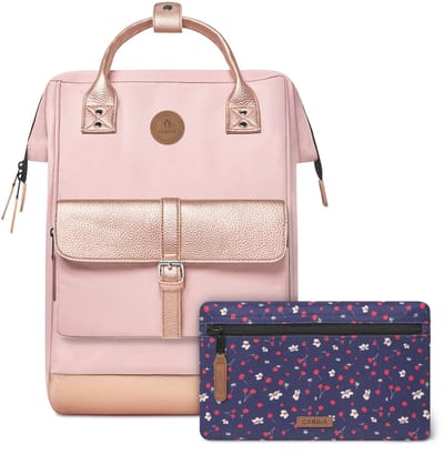CABAIA - Rugzak Adventurer Large 23L Queretaro, Computercompartiment 15", Levenslange garantie, Brede opening - Roze