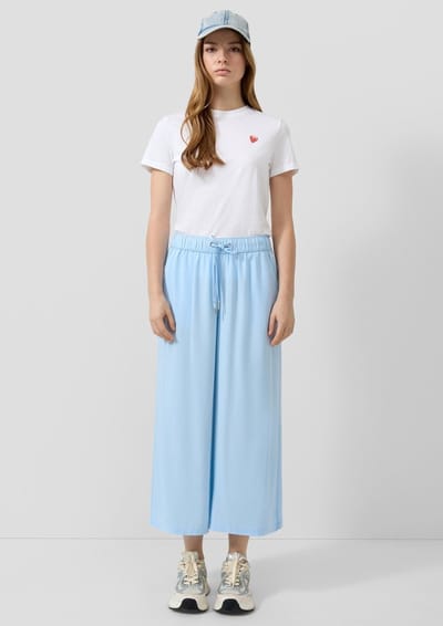 Q/S designed by - Dames broek - Maat 34 - Vrouwen - blauw - Viscose