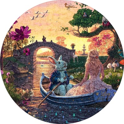 Ronde Teken Onderscheidende Puzzels voor Educatief Speelgoed Volwassenen Spellen Legpuzzel Huisdecoratie Knutselen Cadeau W14504WW-