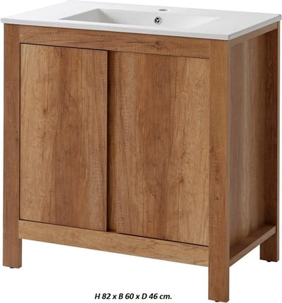 Sanifun badkamermeubel Classic Oak 600-1