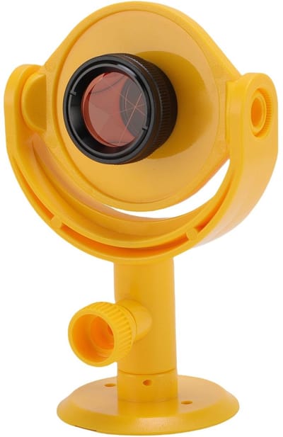 Dailygoody - Mini Tiltable Prism - K9 Optisch Glas - 2-Axis Survey Prism - Voor Total Station - Precisie - Meetinstrument - Geschikt voor professional...