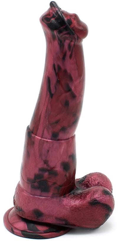 Kiotos Monstar - Fantasie Dildo Nr. 67 - Zwart/Rood