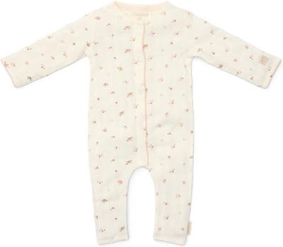 Little Dutch Pyjama - Maat 74/80 - Pyjama kinderen Meisjes - Roze - Fairy Garden Night Fairy Floral