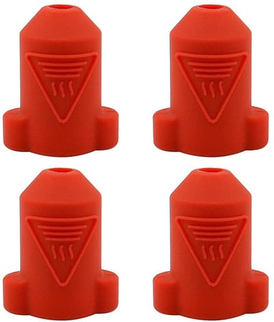 Dailygoody - K1 Silicone Cover - Hotend Sokken - Hittebestendig - Rood - 3D-printer Accessoires - Siliconen Bescherming - Geschikt voor K1