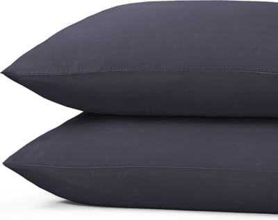 Princess Line Kussenslopen 100% Zachte Katoen - 60x65 cm - (set van 4 stuks) - Antraciet