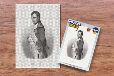 Puzzel Illustratie van Napoleon Bonaparte tegen een witte achtergrond - Legpuzzel - Puzzel 1000 stukjes volwassenen