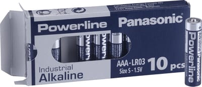 Panasonic Powerline Industrial – AAA – 10 stuks