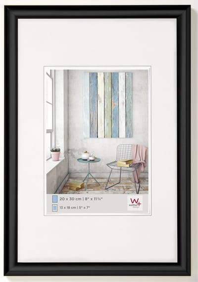 Walther Trendstyle - Kunststof lijst - Fotoformaat 20x30 cm - Zwart