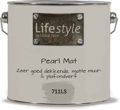 Lifestyle Essentials | Pearl Mat | 711LS | 2,5 liter | Extra reinigbare muurverf
