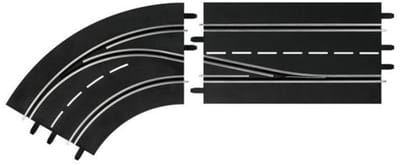 Carrera Digital 132 Spoorwissel - Links