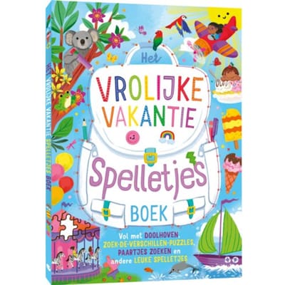Het Vrolijke Vakantie Spelletjesboek