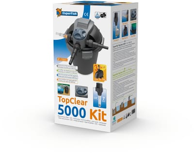 Superfish Topclear Uv Drukfilter Kit - Filters - 7 Watt 5000 Uv-C