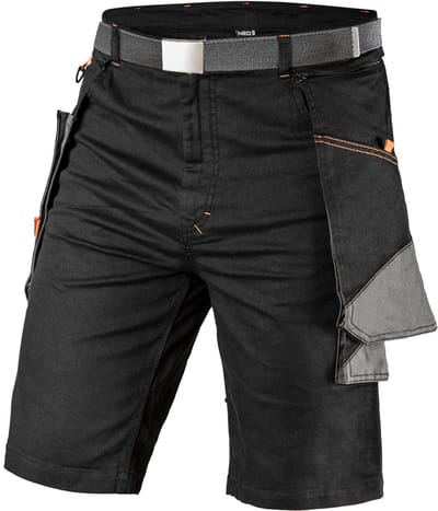 NEO HD Slim - Kort Werkbroek - M - Elastische Stof - Versterkte Oxford