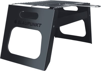 Blaupunkt - Opvouwbare BBQ | Barbecue Grill -Voor Camping / Reizen - draagbare houtskool