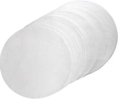 Praktisch burgerpapier voor perfecte hamburgerpatty's, 250 stuks, 15 cm diameter, vetvrij, ideaal voor grillen en bakken, premium barbecue accessoires