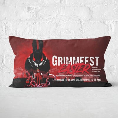 Grimmfest 2022 Grimmfest Easter Rectangular Cushion - 30x50cm - Soft Touch