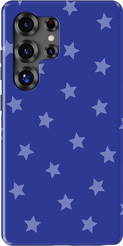 DripCase Hoesje Samsung Galaxy S25 Ultra | Sterren Design | Magnetisch Opladen | 2-in-1 Ontwerp | Stars Backcover Blue Moon