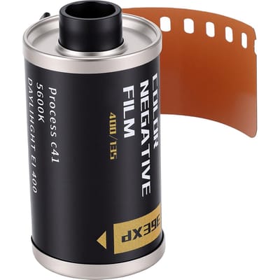36 Opnamen 36mm Kleurenfilm 400 ISO Fijne Korrel Hoge Helderheid Kleur Negatief Film voor 135 Camera's