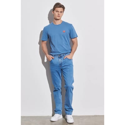 Wrangler Texas Good Shot Denim Blue Maat: W46L36 | Straight Jeans Outlet | Heren | Blauw